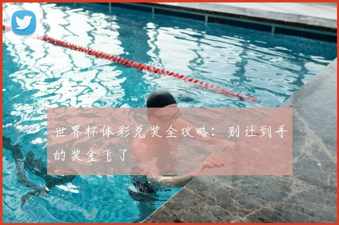 世界杯体彩兑奖全攻略：别让到手的奖金飞了