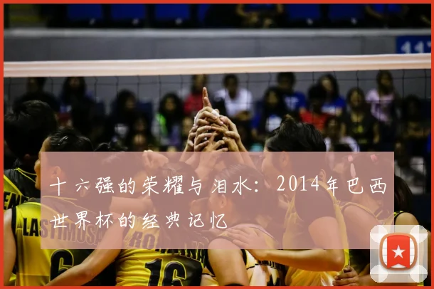 十六强的荣耀与泪水:2014年巴西世界杯的经典记忆