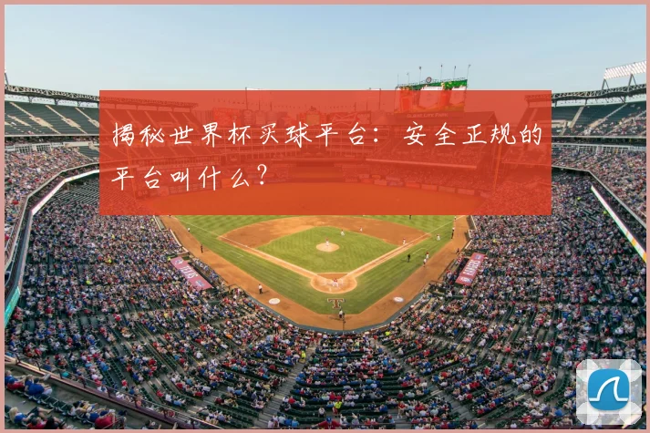 揭秘世界杯买球平台：安全正规的平台叫什么？