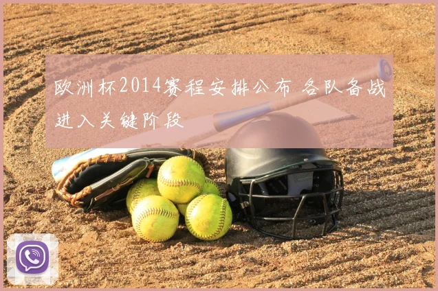 欧洲杯2014赛程安排公布 各队备战进入关键阶段