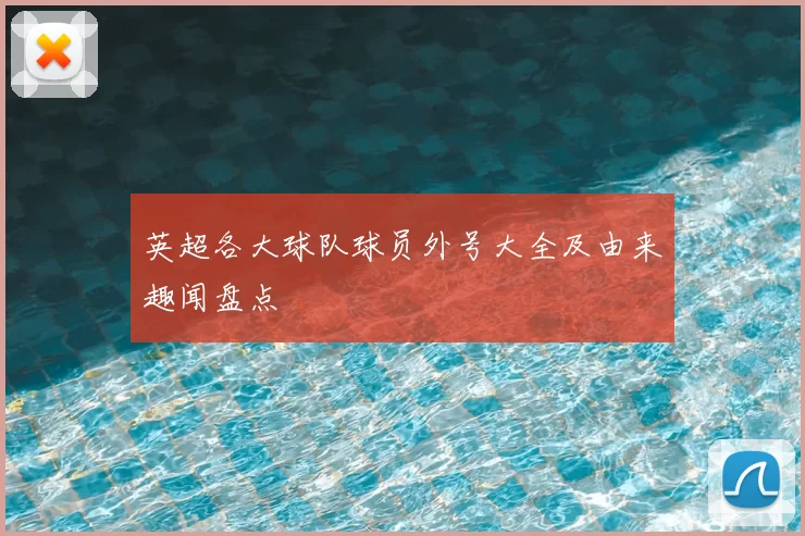英超各大球队球员外号大全及由来趣闻盘点